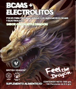 BCAAs con Electrolitos British Dragon en Guadalajara