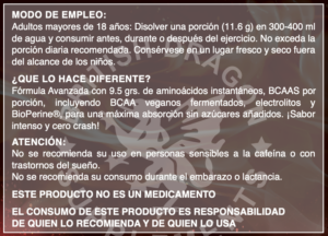 BCAAs con Electrolitos British Dragon en Guadalajara