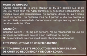 Pre Entreno Dragon Blood British Dragon en Guadalajara
