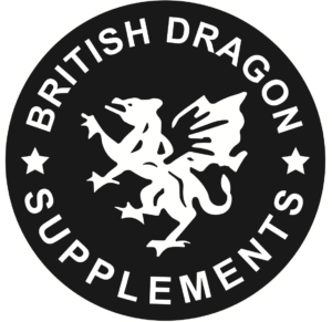 Logotipo Oficial de British Dragon Supplements en Guadalajara