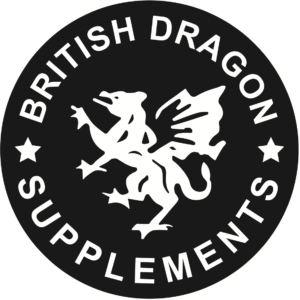Logotipo Oficial de British Dragon Supplements en Guadalajara